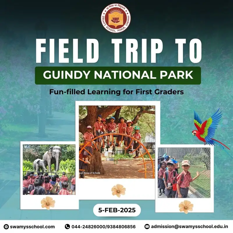 Field Trip for Class-I to Guindy National Park